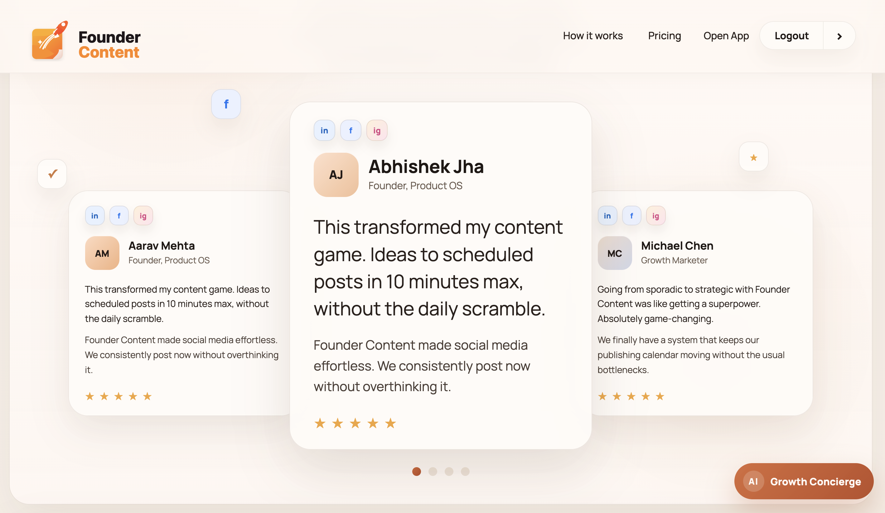 Founder Content Admin